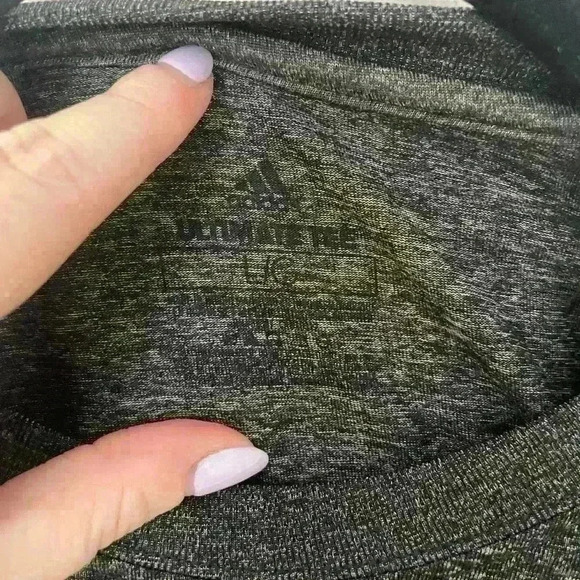 Adidas Ultimate Tee Miami Hurricanes "The U" Chain T-Shirt Men's Size L NCAA - Picture 3 of 8